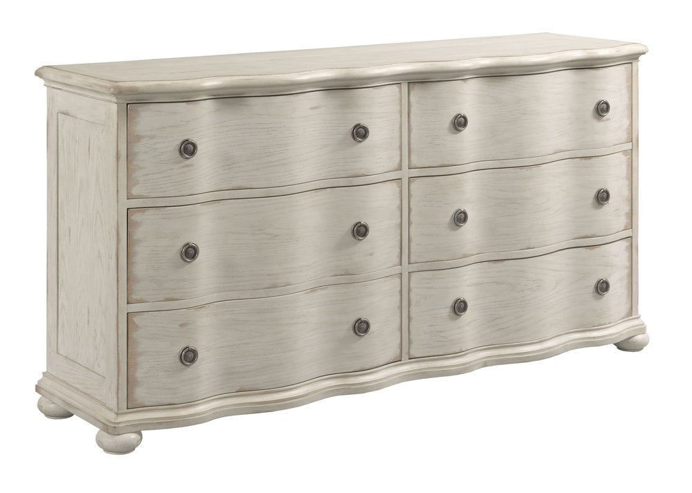 American Drew - Cambric Creme Helene Six Drawer Dresser - 309-130C view 1