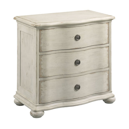 American Drew - Cambric Creme Helene Three Drawer Nightstand - 309-420C view 1