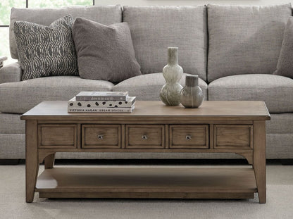 American Drew - Carmine Latte Beatrix Rectangular Coffee Table - 151-910 view 2