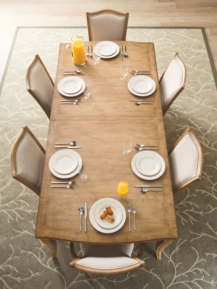 American Drew - Chastain Caramel Chastain Extendable Leg Dining Table - 483-744 view 5