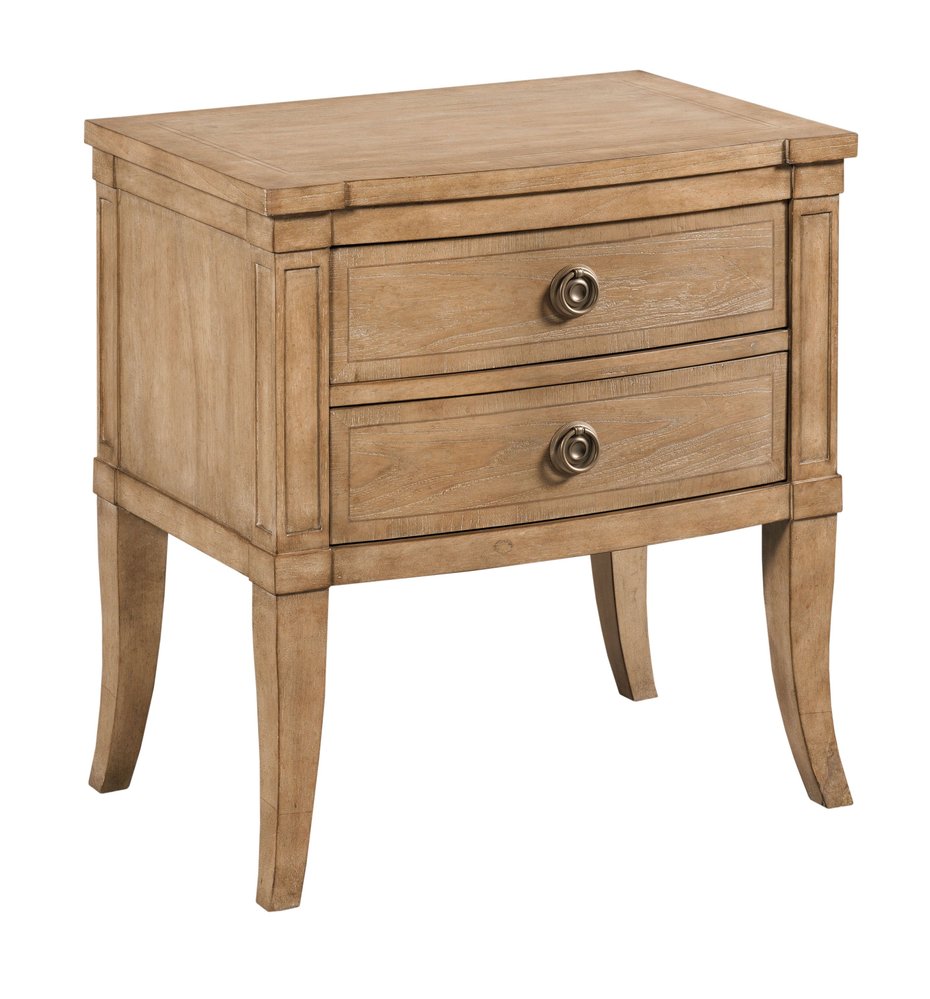 American Drew - Chastain Caramel Chastain Two Drawer Nightstand - 483-421 view 1