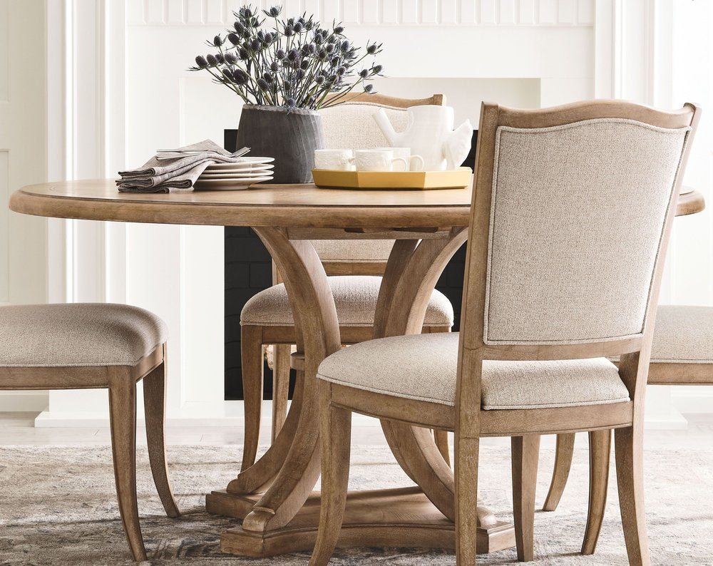 American Drew - Chastain Caramel Midway Round Dining Table - 483-701R view 2