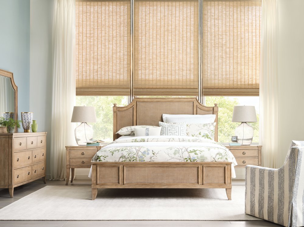 American Drew - Chastain Caramel Randall Queen Panel Bed - 483-313R view 4
