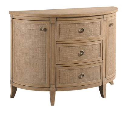 American Drew - Chastain Caramel Woodfield Demilune Chest - 483-927 view 1