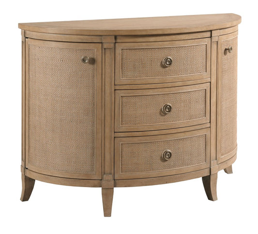 American Drew - Chastain Caramel Woodfield Demilune Chest - 483-927 view 1