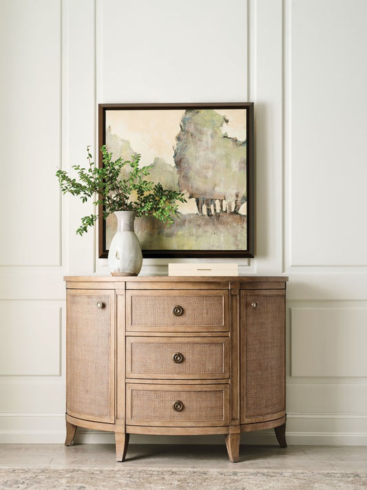 American Drew - Chastain Caramel Woodfield Demilune Chest - 483-927 view 2