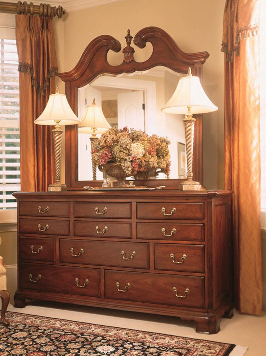 American Drew - Cherry Grove Triple Dresser & Landscape Mirror - 791-130_021 veiw 1