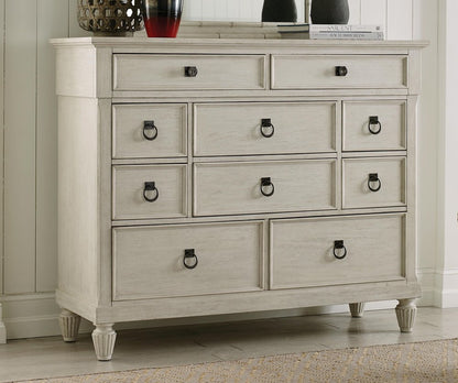 American Drew - Grand Bay Egret Aster Bureau With Bamboo Mirror - 016-131020 view 2