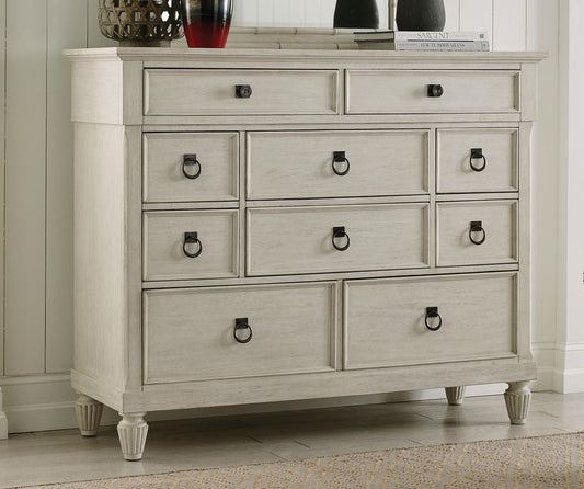 American Drew - Grand Bay Egret Aster Bureau With Bamboo Mirror - 016-131020 view 2