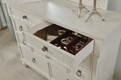 American Drew - Grand Bay Egret Aster Bureau With Bamboo Mirror - 016-131020 view 6