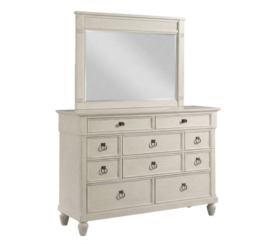 American Drew - Grand Bay Egret Aster Bureau With Landscape Mirror - 016-131040 view 1
