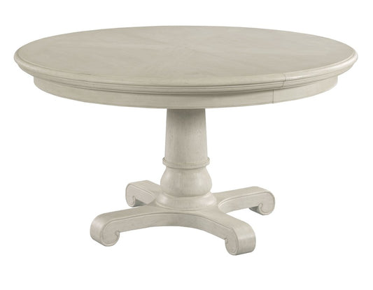 American Drew - Grand Bay Egret Caswell Extendable Round Dining Table - 016-701R view 1