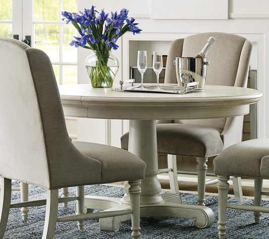 American Drew - Grand Bay Egret Caswell Extendable Round Dining Table - 016-701R view 2
