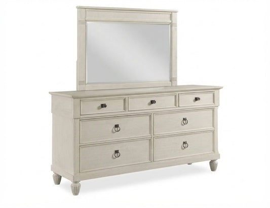 American Drew - Grand Bay Egret Saybrook Drawer Dresser With Landscape Mirror - 016-130040 view 1