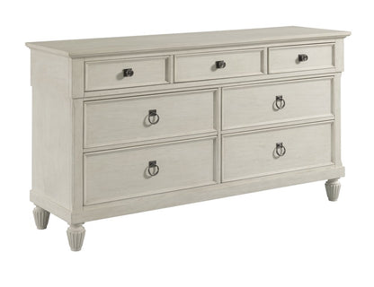 American Drew - Grand Bay Egret Saybrook Drawer Dresser With Landscape Mirror - 016-130040 view 3