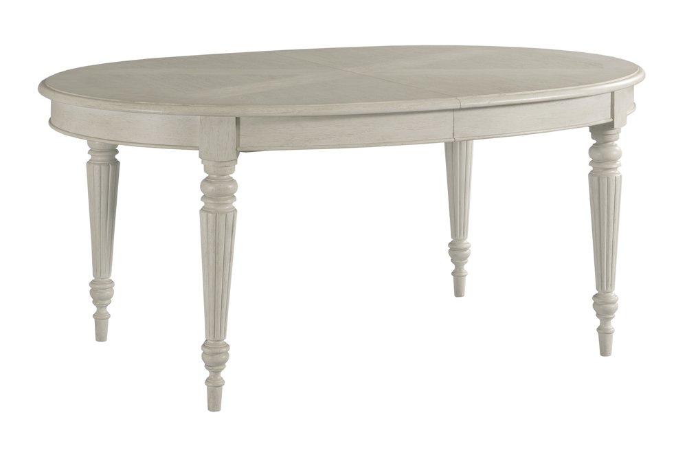 American Drew - Grand Bay Egret Serene Extendable Oval Dining Table - 016-744 view 1