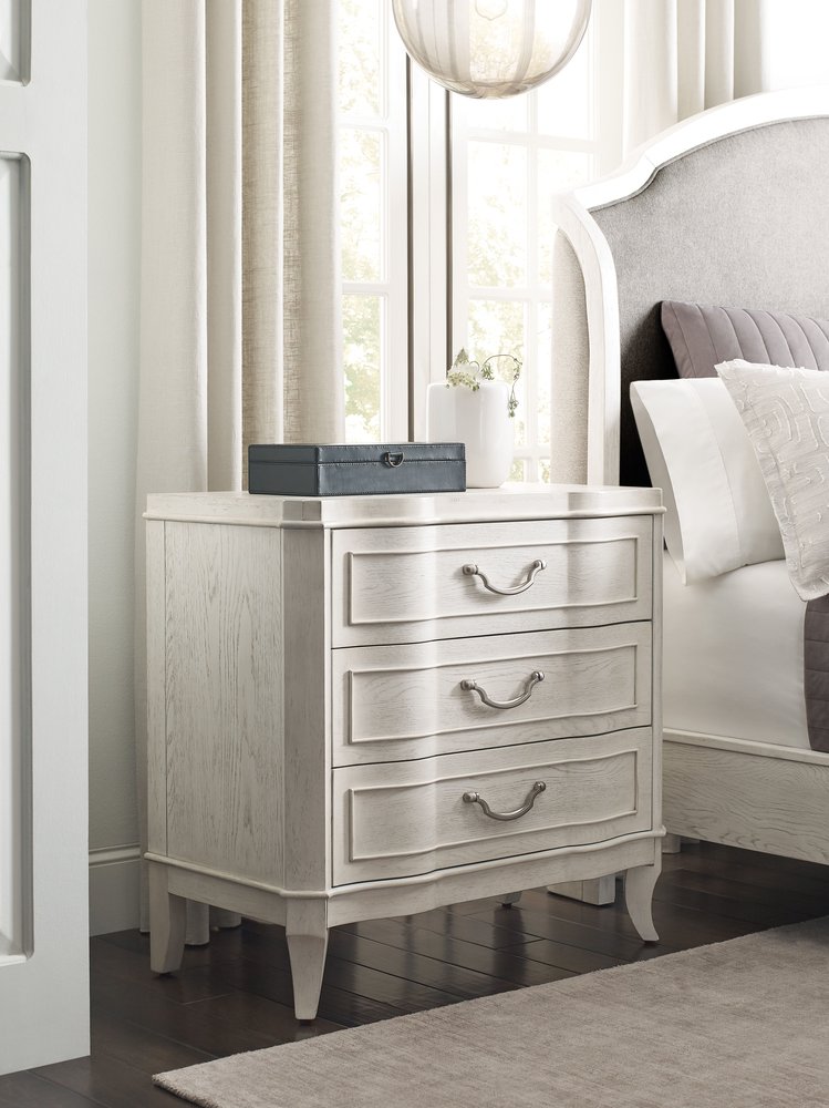 American Drew - Harmony Eggshell Angeline Bedside Chest - 266-421 view 2