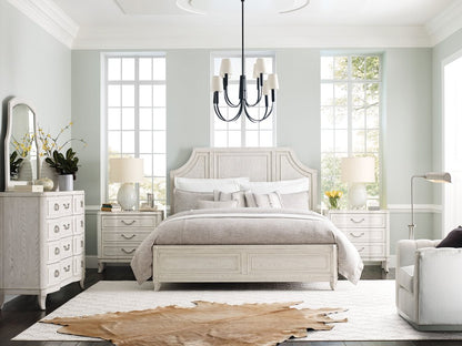 American Drew - Harmony Eggshell Angeline King Panel Bed - 266-306R view 5