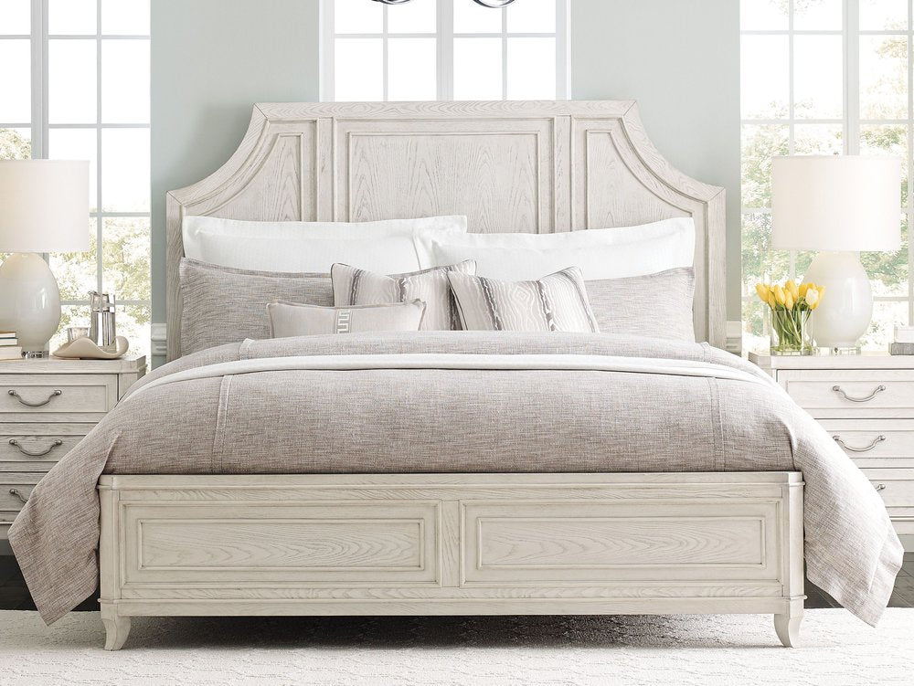 American Drew - Harmony Eggshell Angeline Queen Panel Bed - 266-304R view 2