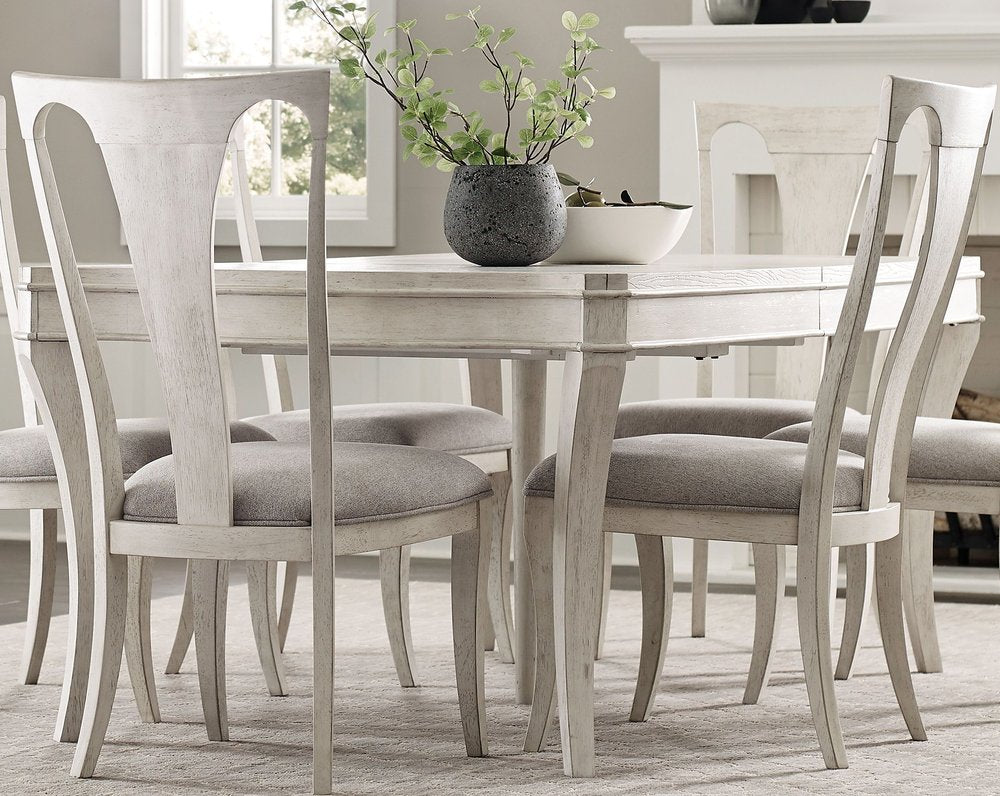 American Drew - Harmony Eggshell Carissa Extendable Leg Dining Table - 266-744 view 2