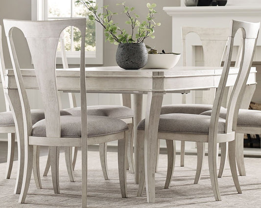 American Drew - Harmony Eggshell Carissa Extendable Leg Dining Table - 266-744 view 2