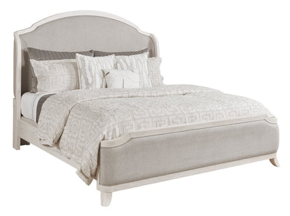 American Drew - Harmony Eggshell Carlyn Queen Upholstered Shelter Bed - 266-313R view 1