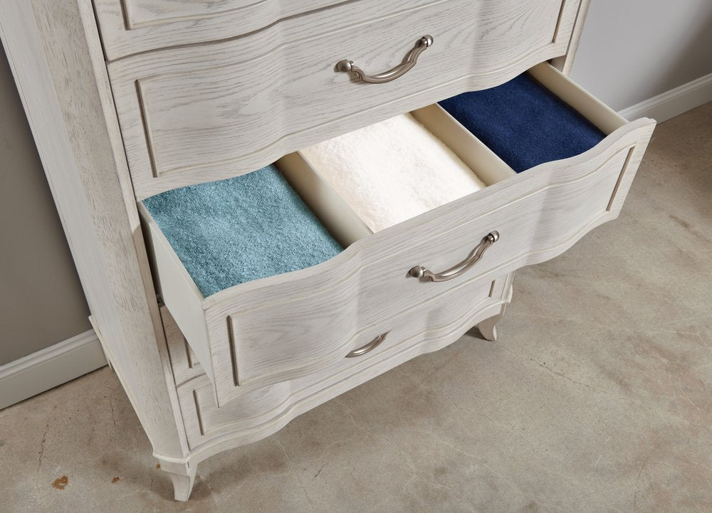 American Drew - Harmony Eggshell Emelie Drawer Chest - 266-215 view 4