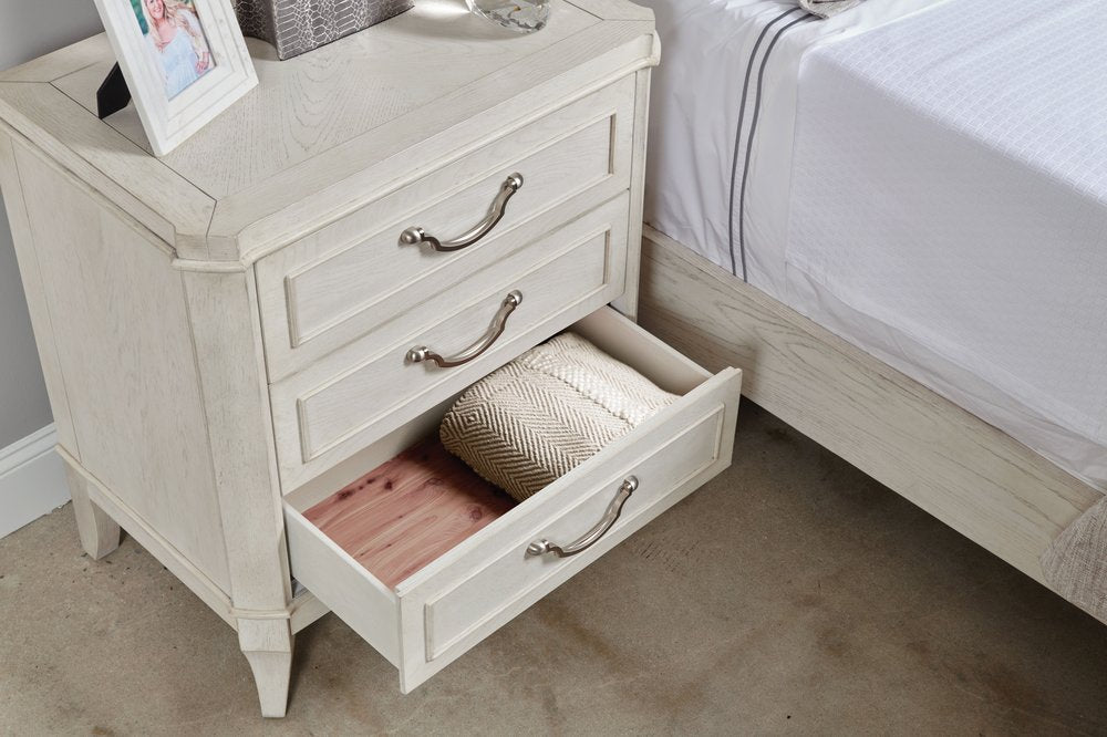 American Drew - Harmony Eggshell Emelie Nightstand - 266-420 view 3