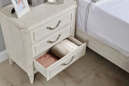 American Drew - Harmony Eggshell Emelie Nightstand - 266-420 view 3