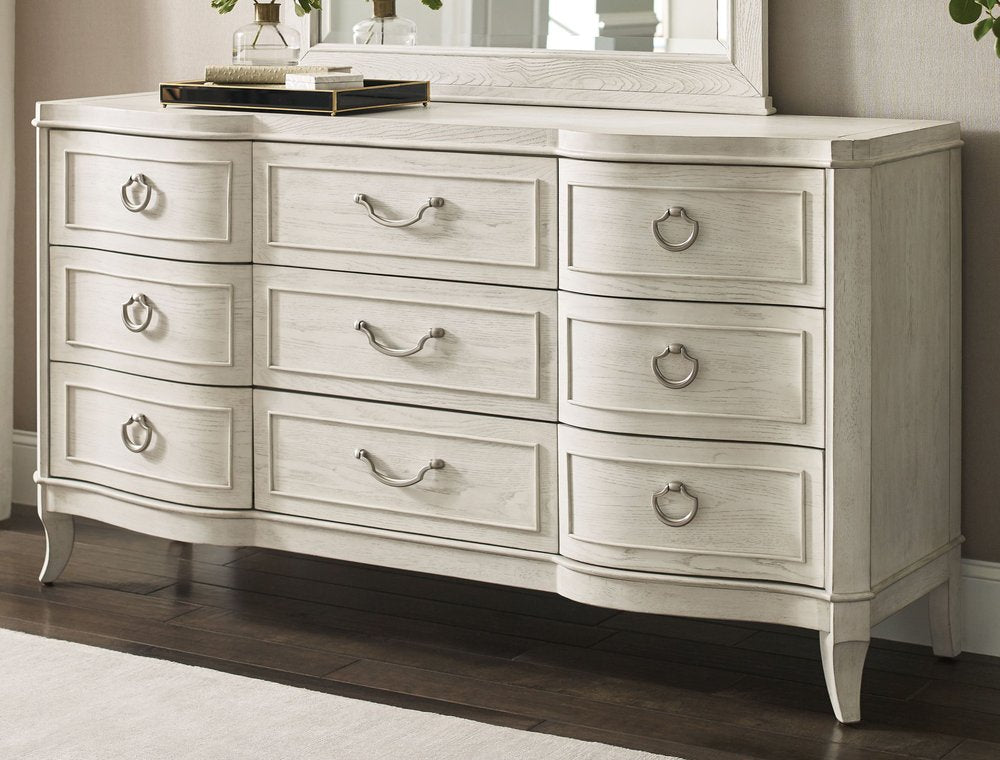 American Drew - Harmony Eggshell Emelie Nine Drawer Dresser - 266-130 view 2