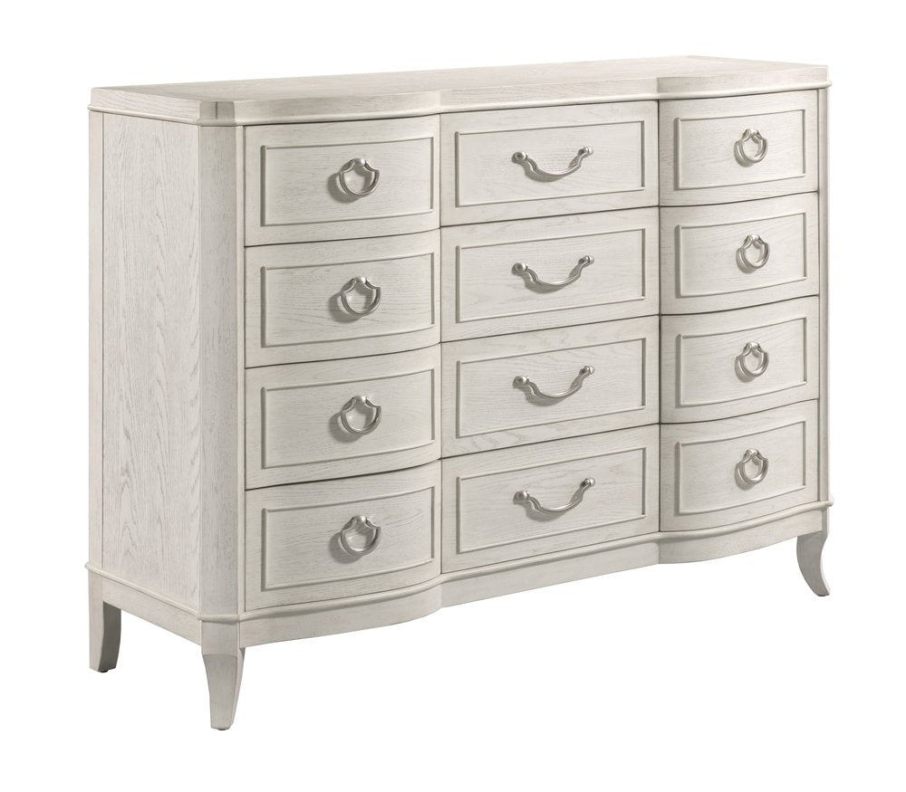 American Drew - Harmony Eggshell Emelie Twelve Drawer Dresser - 266-131 view 1