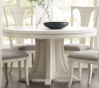 American Drew - Harmony Eggshell Jolet Extendable Round Dining Table - 266-701 view 2