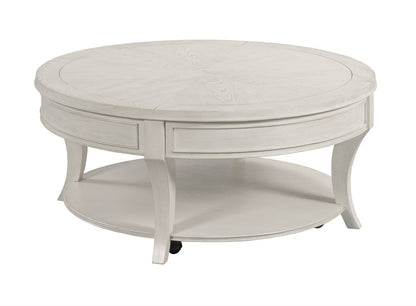 American Drew - Harmony Eggshell Marcella Round Coffee Table - 266-911 view 1