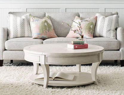 American Drew - Harmony Eggshell Marcella Round Coffee Table - 266-911 view 2