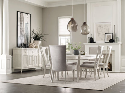 American Drew - Harmony Eggshell Maxine Upholstered Side Chair - Set of 2 - 266-620 view 4