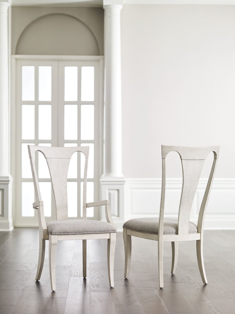 American Drew - Harmony Eggshell Nevin Armchair - Set of 2 - 266-637 view 4