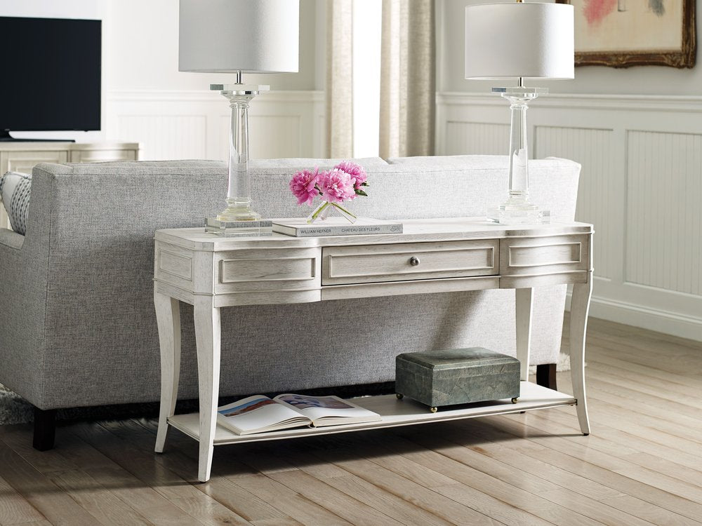 American Drew - Harmony Eggshell Talia Sofa Table - 266-925 view 2