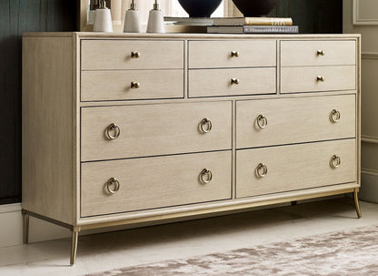 American Drew - Lenox Alabaster Straddella Dresser With Anaheim Mirror - 923-130040 view 2