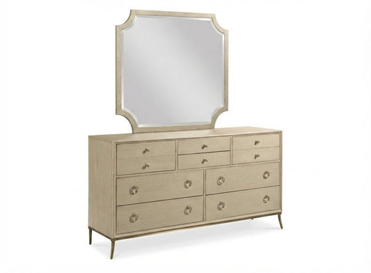 American Drew - Lenox Alabaster Straddella Dresser With Sarbonne Mirror - 923-130030 view 1