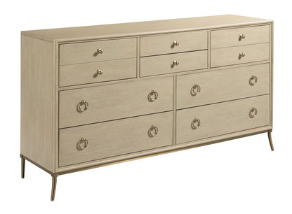 American Drew - Lenox Alabaster Straddella Dresser With Sarbonne Mirror - 923-130030 view 3