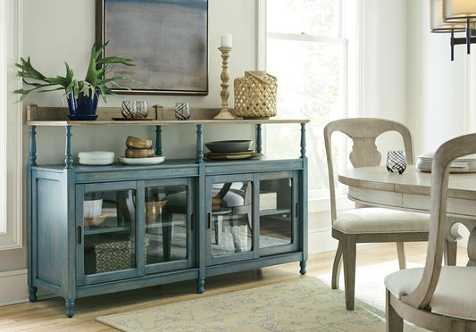American Drew - Litchfield Dorset Credenza - Blue - 750-858B veiw 2