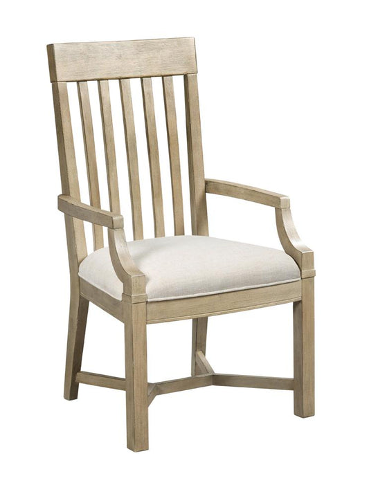 American Drew - Litchfield James Arm Chair - Driftwood - 750-637D veiw 1