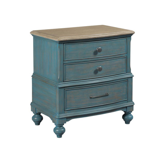American Drew - Litchfield Moray Nightstand - Blue - 750-420B veiw 1