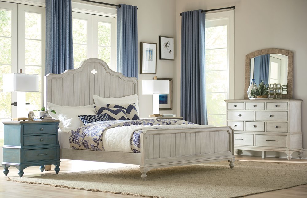 American Drew - Litchfield Sunwashed Finish Cotswold Dresser With Landscape Mirror - 750-131050 view 8