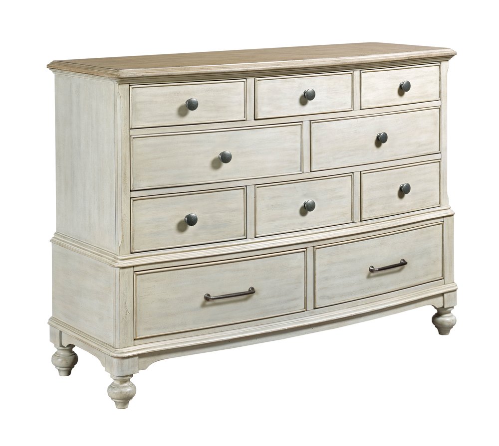American Drew - Litchfield Sunwashed Finish Cotswold Dresser With Litchfield Landscape Mirror - 750-131040 view 3