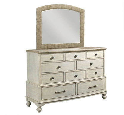 American Drew - Litchfield Sunwashed Finish Cotswold Dresser With Weave Mirror - 750-131020 view 1