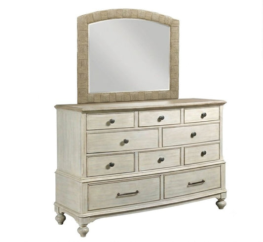 American Drew - Litchfield Sunwashed Finish Cotswold Dresser With Weave Mirror - 750-131020 view 1