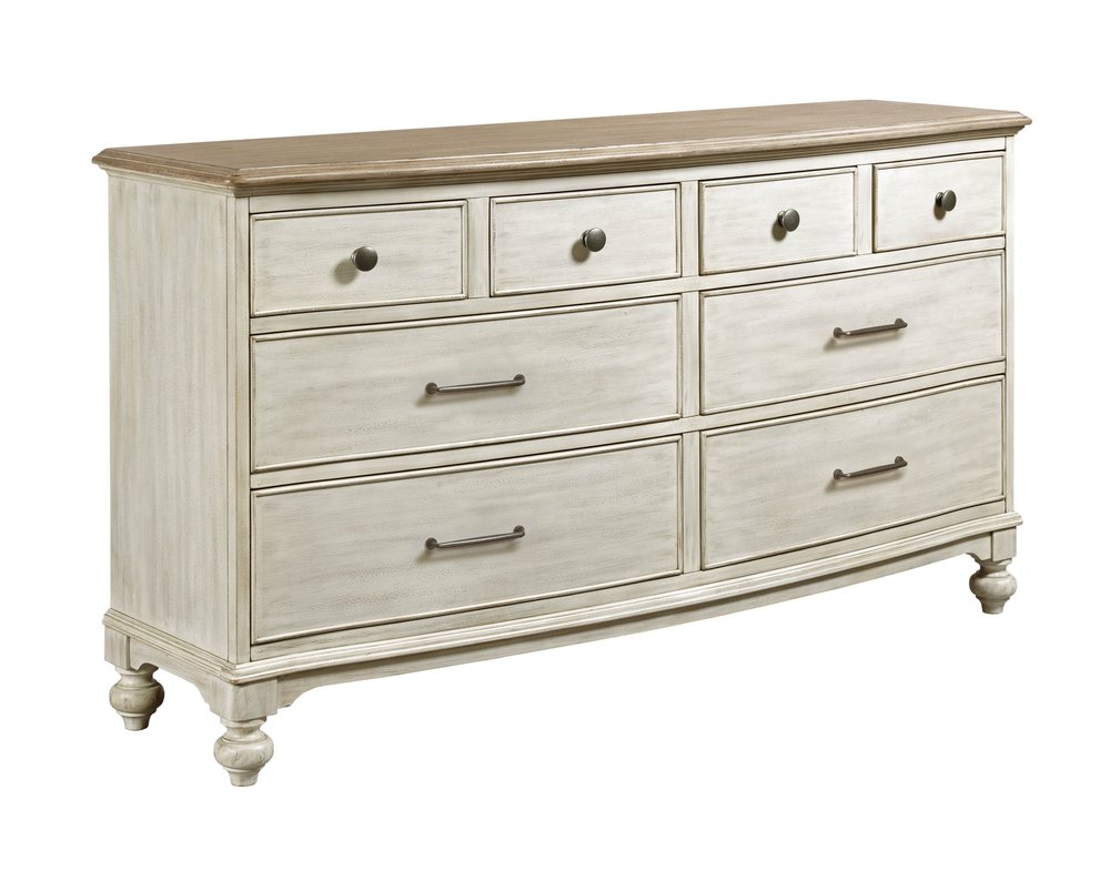 American Drew - Litchfield Sunwashed Finish Weymouth Dresser With Landscape Mirror - 750-130050 view 3