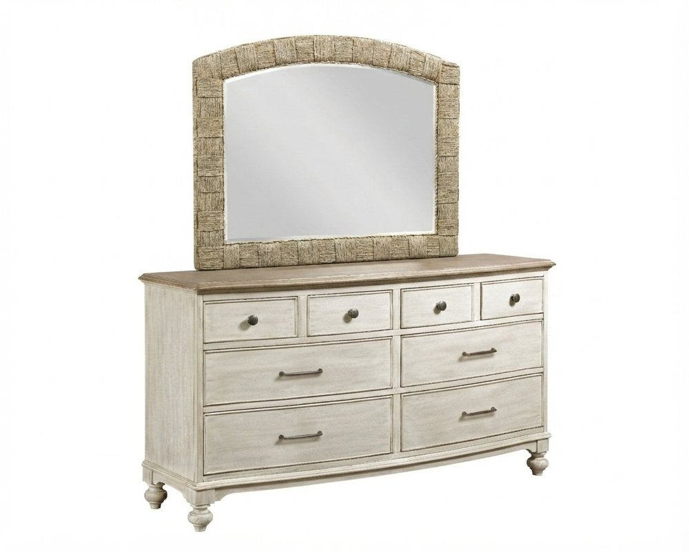 American Drew - Litchfield Sunwashed Finish Weymouth Dresser With Weave Mirror - 750-130020 view 1