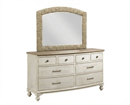 American Drew - Litchfield Sunwashed Finish Weymouth Dresser With Weave Mirror - 750-130020 view 1